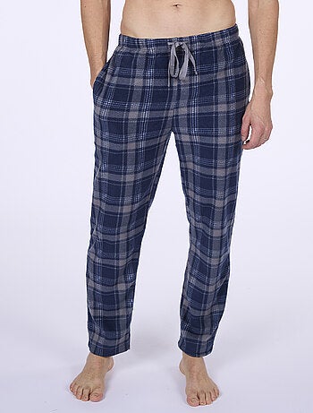 Pantalon ESSENTIAL carreaux marine - DODO