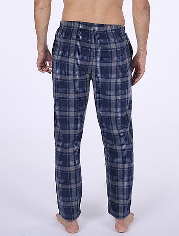 Pantalon ESSENTIAL carreaux marine - DODO