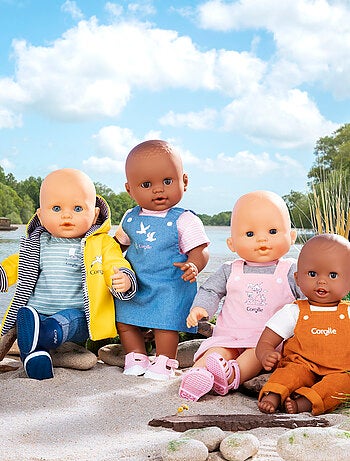 Pantalon et Marinière Bords de Loire pour poupon 36 cm