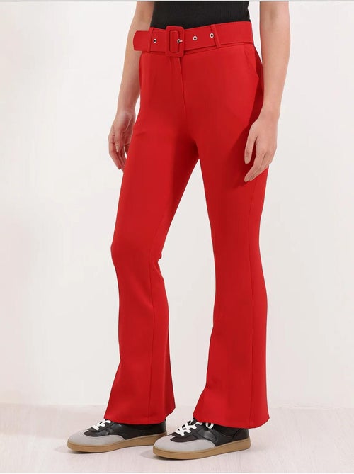 Pantalon évasé à ceinture bdart - Kiabi Pantalon évasé à ceinture bdart - Kiabi