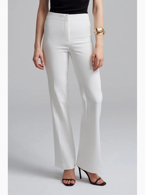 Pantalon évasé à taille haute dilvin - Kiabi Pantalon évasé à taille haute dilvin - Kiabi