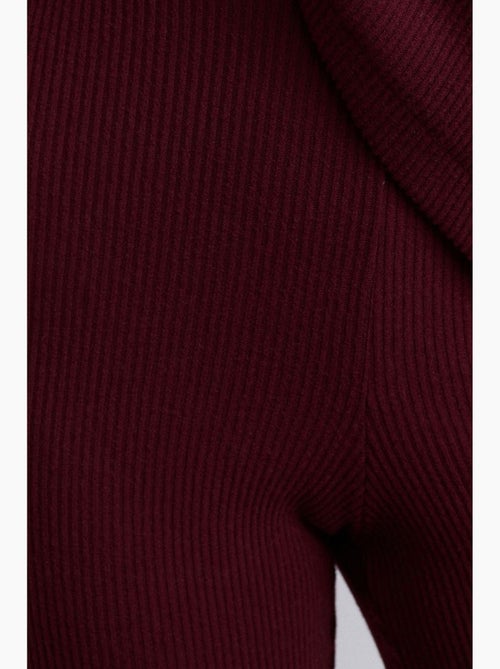Pantalon évasé en maille, taille haute dilvin - Kiabi Pantalon évasé en maille, taille haute dilvin - Kiabi