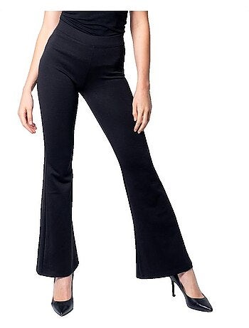 Pantalon évasé extensible Only Fever polyester élasthanne