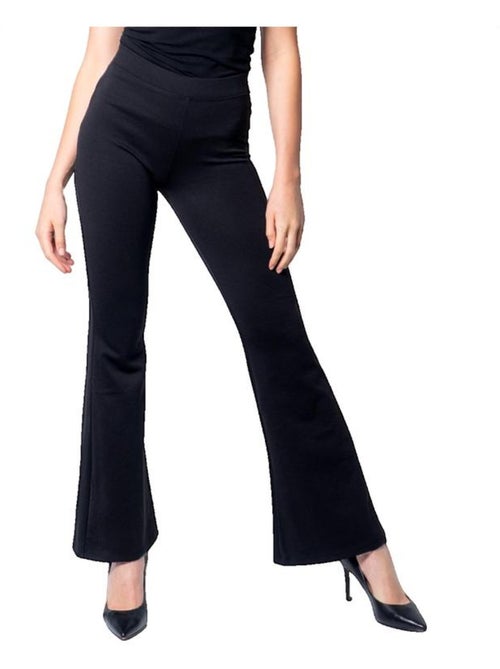 Pantalon évasé extensible Only Fever polyester élasthanne - Kiabi