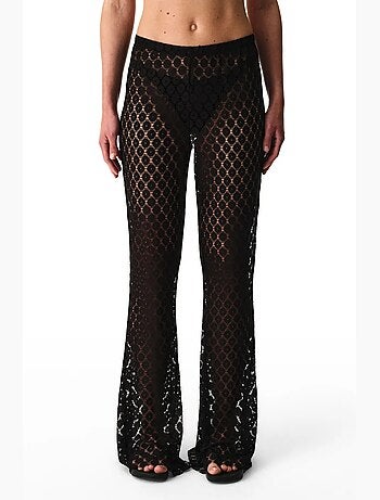 Pantalon évasé penti
