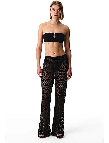 Pantalon évasé penti