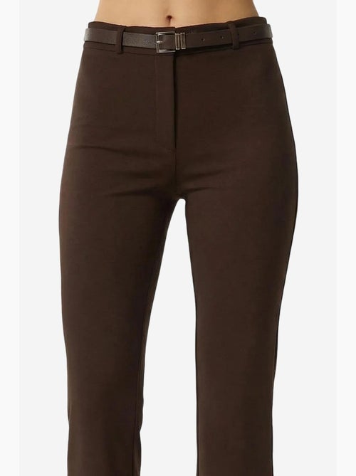 Pantalon évasé taille haute avec ceinture istanbul - Kiabi Pantalon évasé taille haute avec ceinture istanbul - Kiabi