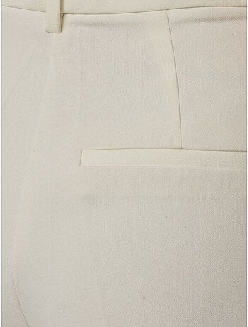 Pantalon évasé taille haute de qualité supérieure