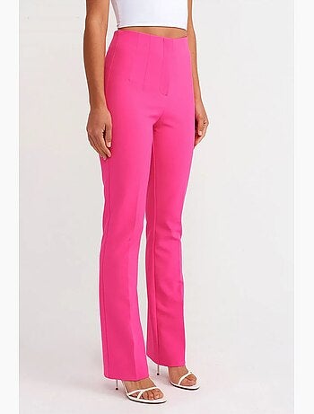 Pantalon évasé taille haute dilvin