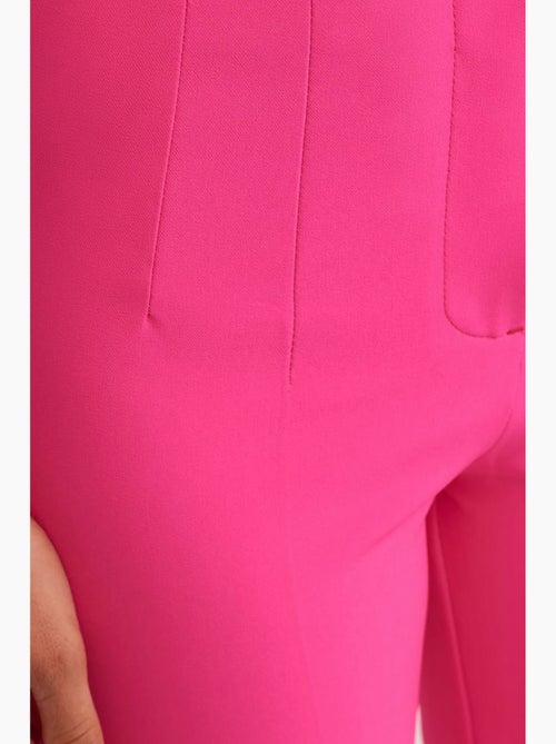 Pantalon évasé taille haute dilvin - Kiabi