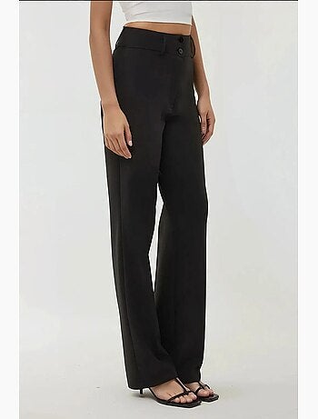Pantalon évasé taille haute hiccup
