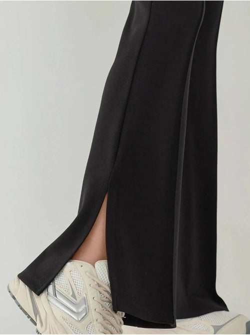 Pantalon évasé taille haute - Kiabi