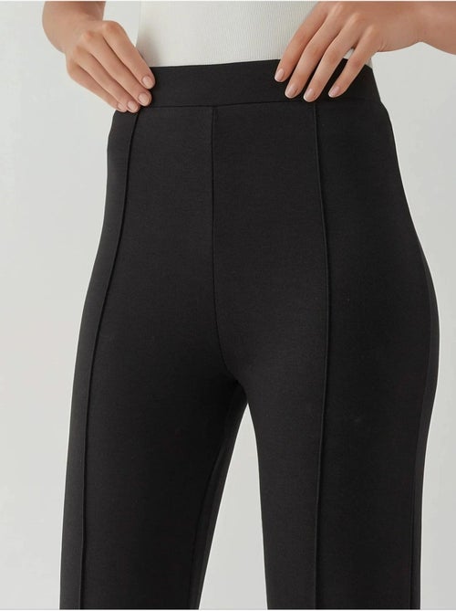 Pantalon évasé taille haute - Kiabi