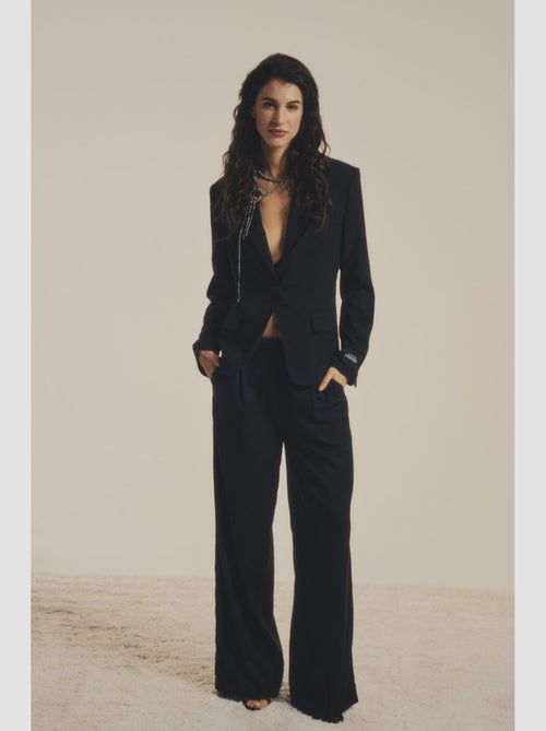 Pantalon EVERY droite 'Le Temps Des Cerises' - Kiabi