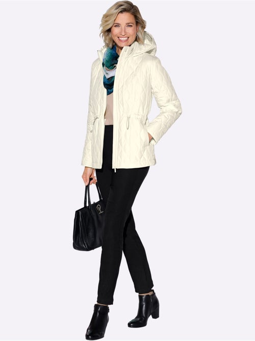 Pantalon extensible à ceinture élastique avec poches décoratives - Taille standard - Moda Vilona - Kiabi