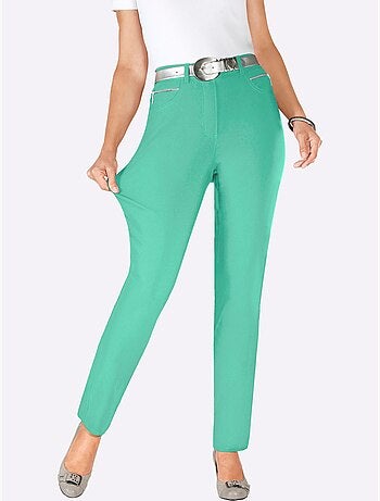Pantalon extensible avec fermeture à glissière et poches zippées - Taille longue - Witt