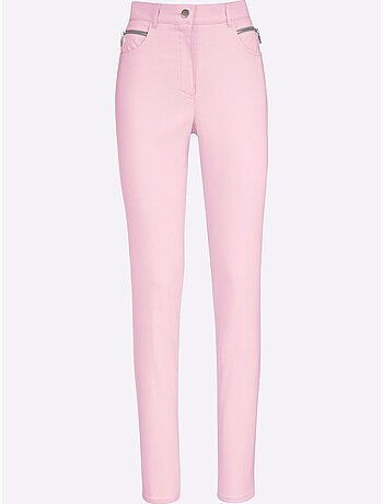 Pantalon extensible avec fermeture à glissière et poches zippées - Taille longue - Witt