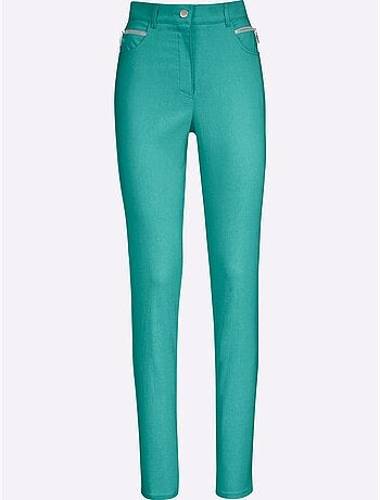 Pantalon extensible à poches et finition soignée - Taille courte - Witt