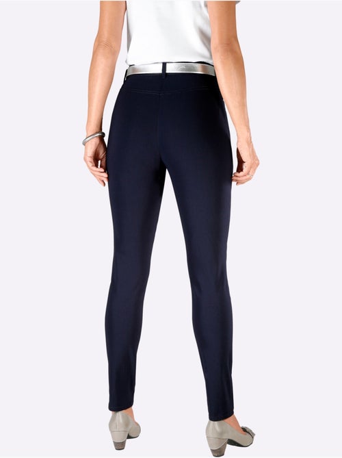 Pantalon extensible à fermeture avec poches et ceinture intégrée - Taille standard - Witt - Kiabi
