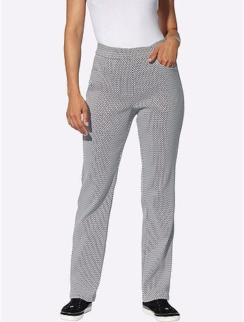 Pantalon extensible à taille élastique avec poches pratiques - Taille courte - Witt