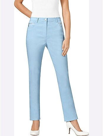 Pantalon extensible avec poches arrondies et ceinture intégrée - taille standard - witt