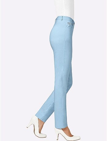 Pantalon extensible avec poches arrondies et ceinture intégrée - taille standard - witt
