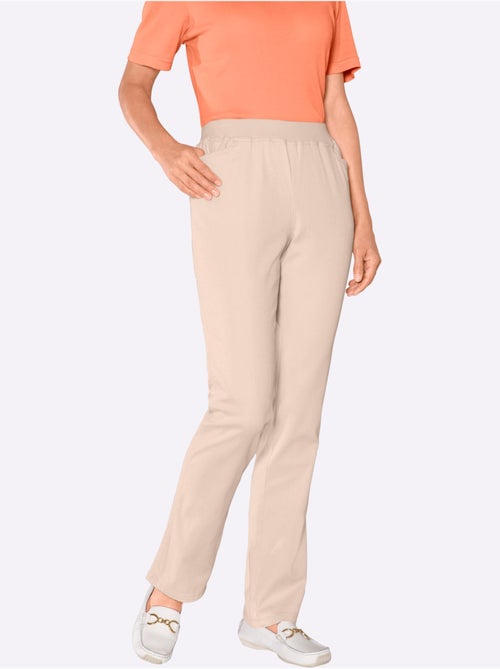 Pantalon extensible à taille élastique et poches pratiques - Taille extra courte - Witt - Kiabi Pantalon extensible à taille élastique et poches pratiques - Taille extra courte - Witt - Kiabi