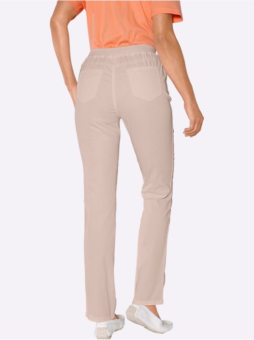 Pantalon extensible à taille élastique et poches pratiques - Taille extra courte - Witt - Kiabi Pantalon extensible à taille élastique et poches pratiques - Taille extra courte - Witt - Kiabi