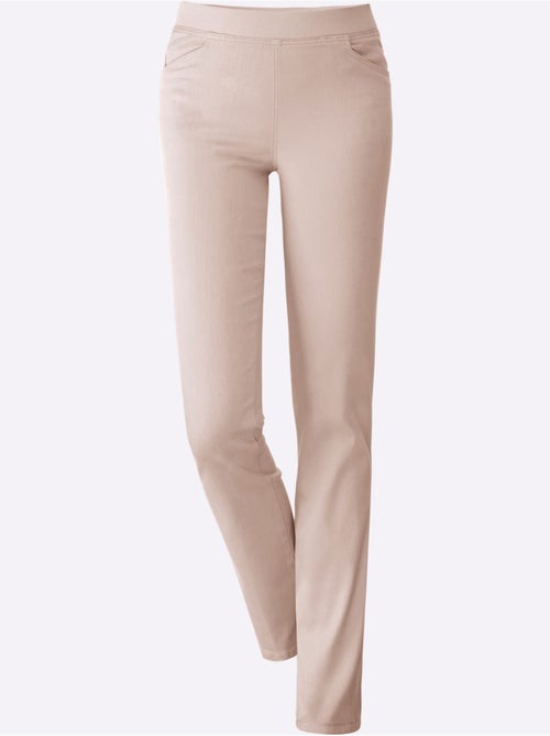 Pantalon extensible à taille élastique et poches pratiques - Taille extra courte - Witt - Kiabi Pantalon extensible à taille élastique et poches pratiques - Taille extra courte - Witt - Kiabi