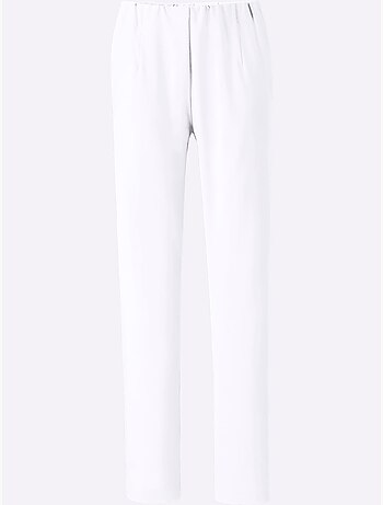 Pantalon Extensible Aspect Bengaline Tendance - Taille Standard - Moda Vilona