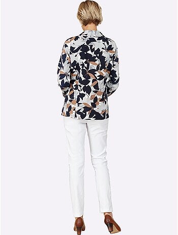 Pantalon Extensible Aspect Bengaline Tendance - Taille Standard - Moda Vilona