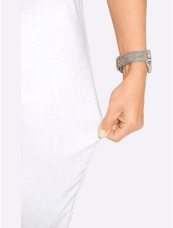 Pantalon Extensible Aspect Bengaline Tendance - Taille Standard - Moda Vilona