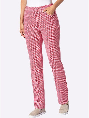 Pantalon extensible avec ceinture élastique et poches pratiques - taille standard - witt