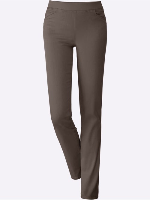 Pantalon extensible avec ceinture élastique et poches pratiques - Taille extra courte - Witt - Kiabi Pantalon extensible avec ceinture élastique et poches pratiques - Taille extra courte - Witt - Kiabi