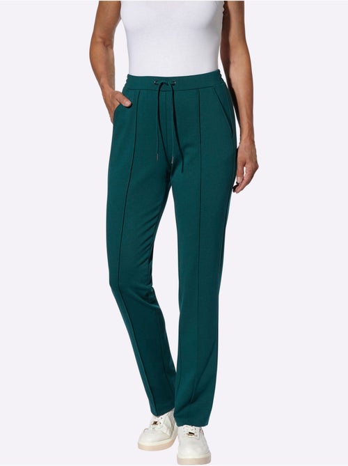 Pantalon extensible avec ceinture élastique et poches pratiques - Taille standard - Moda Vilona - Kiabi Pantalon extensible avec ceinture élastique et poches pratiques - Taille standard - Moda Vilona - Kiabi