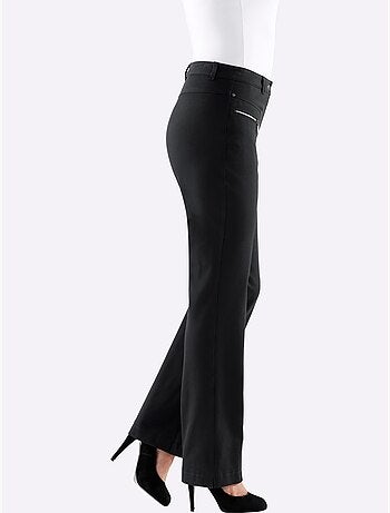 Pantalon extensible avec poches arrondies et ceinture intégrée - Taille standard - Witt