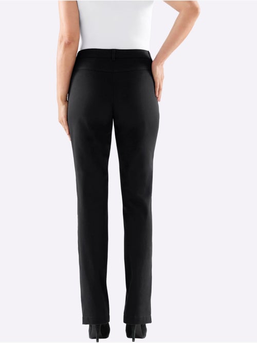 Pantalon extensible avec poches arrondies et ceinture intégrée - Taille standard - Witt - Kiabi