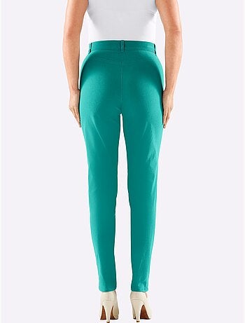 Pantalon extensible avec poches arrondies et ceinture intégrée - Taille standard - Witt