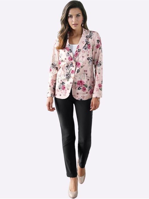 Pantalon extensible avec poches et ceinture élastique - Taille courte - Moda Vilona - Kiabi