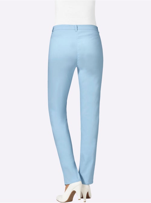 Pantalon extensible avec poches et ceinture intégrée - Taille courte - Witt - Kiabi