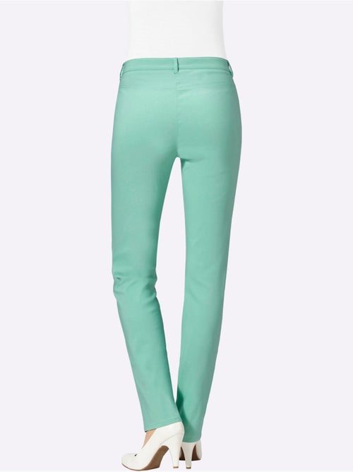 Pantalon extensible avec poches et fermeture à glissière - Taille extra courte - Witt - Kiabi