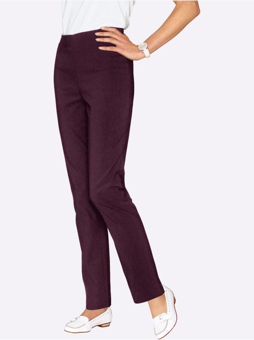 Pantalon Extensible Ceinture élastique Intégrée - Taille Courte - Witt - Kiabi