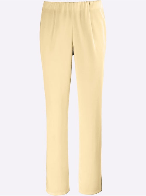 Pantalon Extensible Ceinture élastique Intégrée - Taille Courte - Witt - Kiabi
