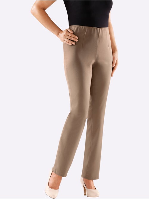 Pantalon Extensible Ceinture élastique Intégrée - Taille Extra Courte - Witt - Kiabi Pantalon Extensible Ceinture élastique Intégrée - Taille Extra Courte - Witt - Kiabi