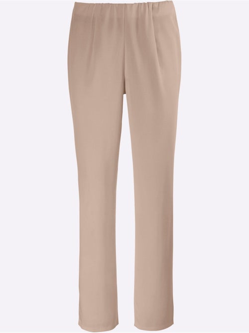 Pantalon Extensible Ceinture élastique Intégrée - Taille Extra Courte - Witt - Kiabi Pantalon Extensible Ceinture élastique Intégrée - Taille Extra Courte - Witt - Kiabi