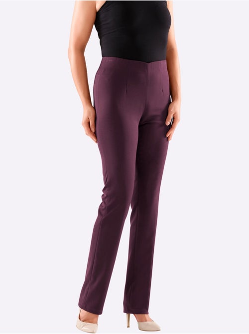 Pantalon Extensible Ceinture élastique Intégrée - Taille Extra Courte - Witt - Kiabi