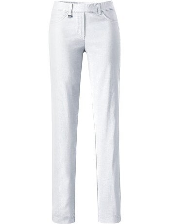 Pantalon Extensible Qualité Tissée - Taille Courte - helline