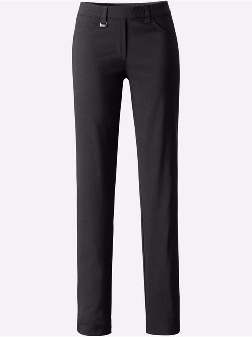 Pantalon Extensible Qualité Tissée - Taille Courte - Helline - Kiabi
