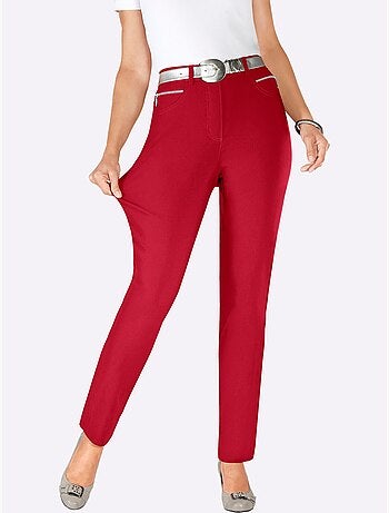 Pantalon extensible avec ceinture intégrée et poches zippées - Taille extra courte - Witt