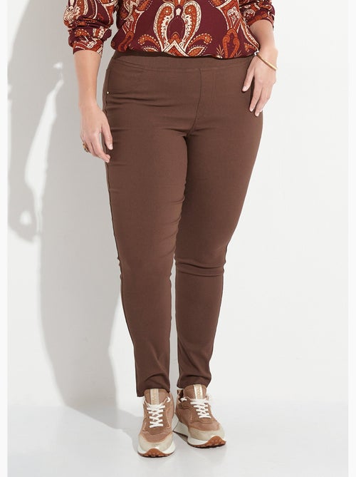 Pantalon extensible taille élastiquée - AFIBEL - Kiabi